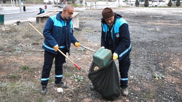 Battalgazi'de cadde ve sokaklarda temizlik çalışması
