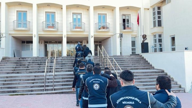 Bodrum'da 33 kaçak göçmen yakalandı, 9 organizatör tutuklandı