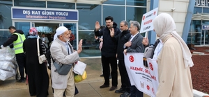 Mardin'de 47 çift dualarla umreye uğurlandı