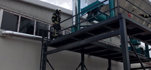 Elazığ’da mobilya fabrikasında yangın