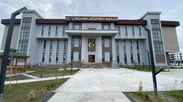 Çarşamba Hükümet Konağı tam kapasite hizmette