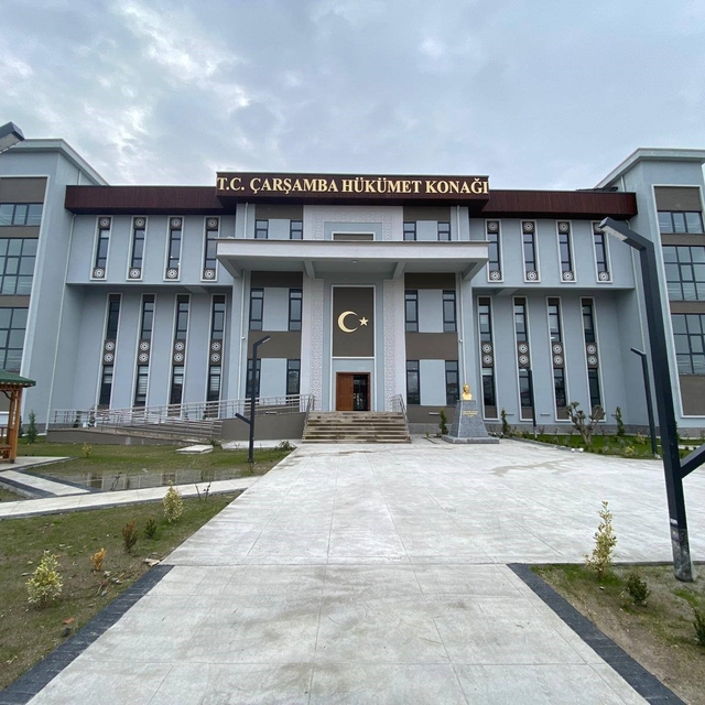 Çarşamba Hükümet Konağı tam kapasite hizmette