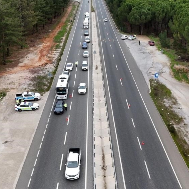 Muğla'da bayram tatilinde 160 binden fazla araç giriş ve çıkışı oldu