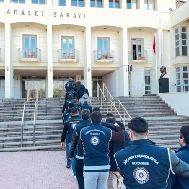 Bodrum'da göçmen kaçakçılığına 9 tutuklama