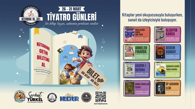 Atakum'da 'Tiyatro Günleri' başlıyor