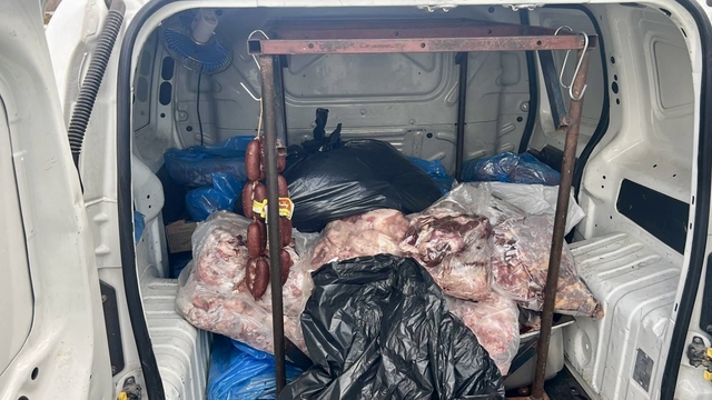 Kırşehir'de 340 kilo bozulmuş kırmızı ve beyaz et ele geçirildi