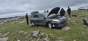 Şanlıurfa'da devrilen otomobildeki 5 kişi yaralandı
