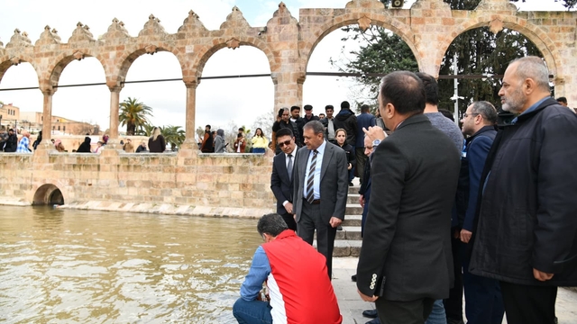 Vali Şıldak Balıklıgöl'de incelemelerde bulundu