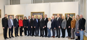 ‘Zer-i nab' tezhip sergisi Bursa'da ziyarete açıldı