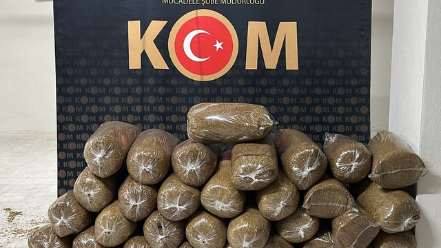 Kırşehir'de 200 kilo kaçak tütün ele geçirildi
