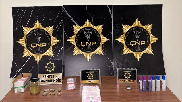 Çanakkale'de huzur uygulamalarında gözaltına alınan 4 zanlı tutuklandı