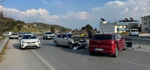 Söke-Kuşadası Çevre Yolu'nda kaza: 1 kişi yaralandı