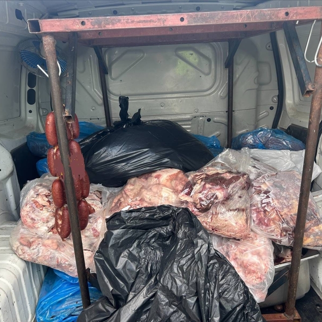 Kırşehir'de 340 kilogram bozulmuş et ele geçirildi