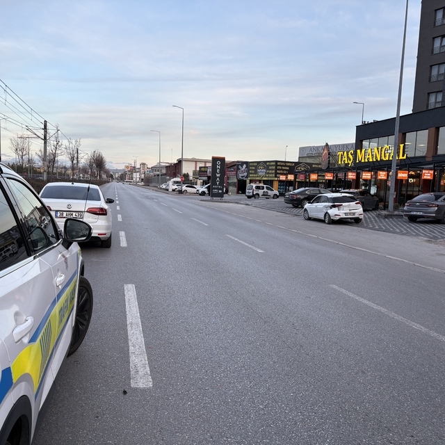 İki otomobil ve tramvayın karıştığı kazada 2 kişi yaralandı