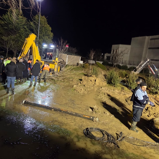 Samsun'da içme suyu ana isale hattı patladı: "Su kesintisi yaşanacak"