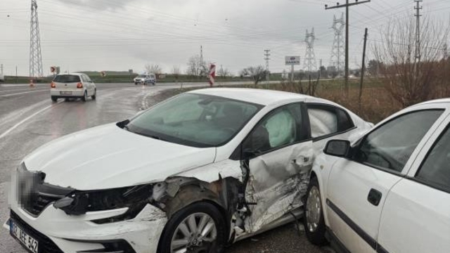 Adıyaman'da zincirleme kaza kamerada