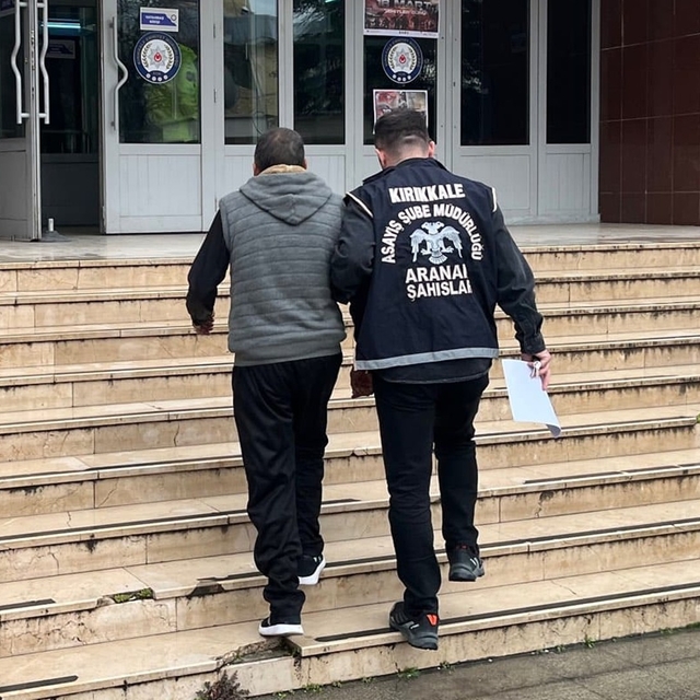 Kırıkkale'de aranan 3 hükümlü polis operasyonuyla yakalandı