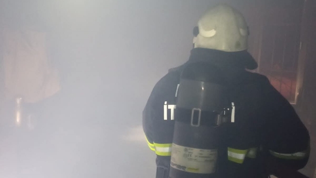 Hassa'da ev yangını