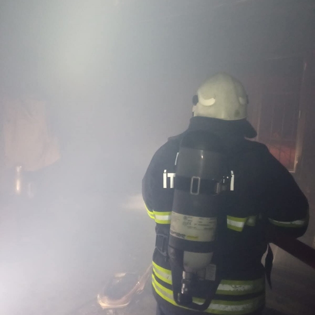 Hassa'da ev yangını