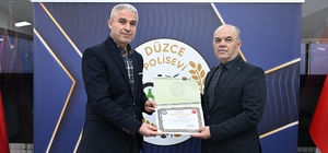 Kaynaşlı emniyet müdürü Manisa'ya tayin oldu