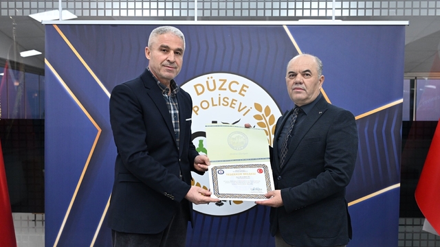 Kaynaşlı emniyet müdürü Manisa'ya tayin oldu