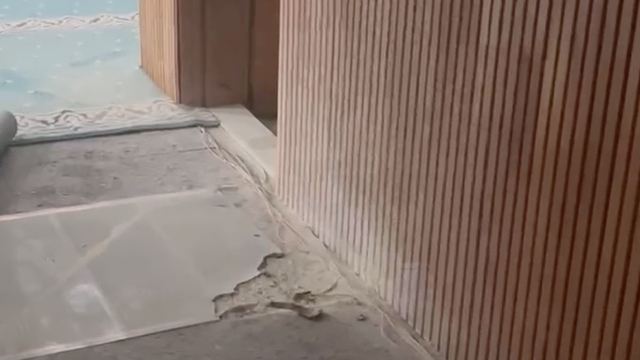 Kastamonu'da düşen yıldırım camiye isabet etti