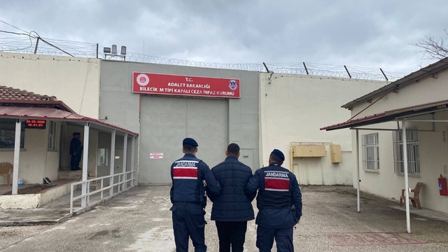 Bilecik'te 4 yıl hapis cezası bulunan şahıs yakalandı