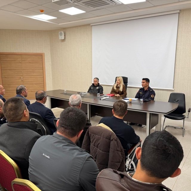 Altıntaş'ta muhtarlar toplantısı gerçekleştirildi