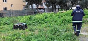 Yeşil alanda uzaktan kumandalı robot dönemi: 6 kişinin işini tek başına yapabiliyor