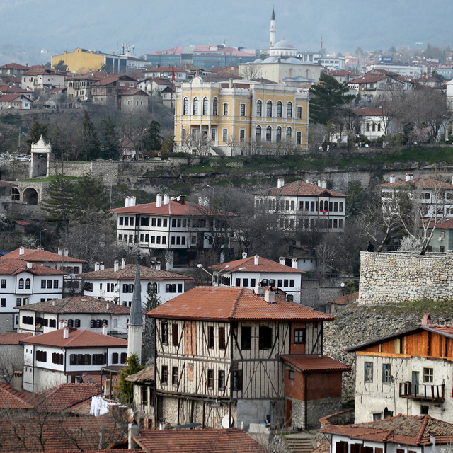 Bayram tatilinde Safranbolu'yu tercih edenler tarihte yolculuk yaptı