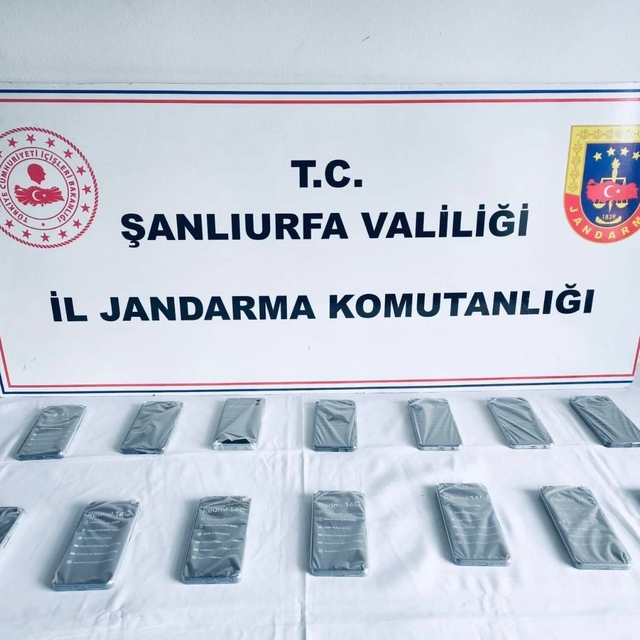 Şanlıurfa'da kaçak cep telefonu operasyonu: 1 gözaltı