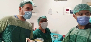İlçe hastanesinde safra kesesi ameliyatı kapalı yöntem ile yapıldı