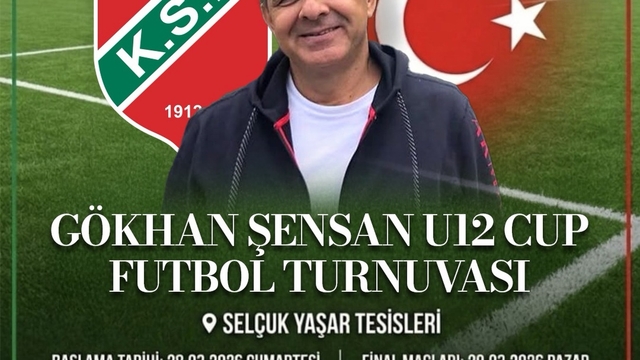 Karşıyaka altyapısından Gökhan Şensan anısına turnuva