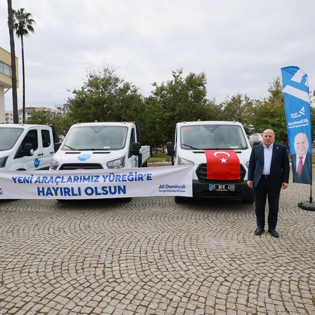 Demirçalı: "2 yılda araç filomuzu 29 yeni araçla güçlendirdik"