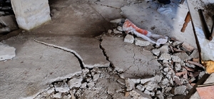 Fatsa'da heyelan: 2 ev kullanılamaz hale geldi