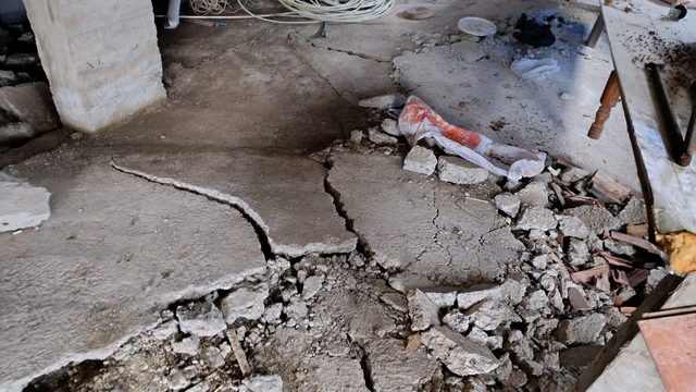 Fatsa'da heyelan: 2 ev kullanılamaz hale geldi