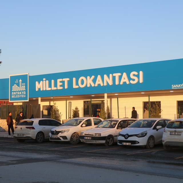 Antakya Belediyesi Millet Lokantası sanayi şubesi hizmete açıldı