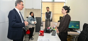 İl Göç İdaresi'nden Vali Baruş'a bilgilendirme