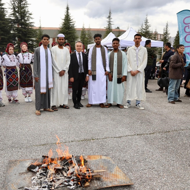 Uluslararası öğrenciler Tokat'ta Nevruz coşkusuna ortak oldu