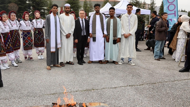 Uluslararası öğrenciler Tokat'ta Nevruz coşkusuna ortak oldu