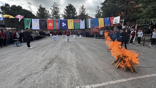 Karabük'te nevruz kutlamaları coşkulu görüntülere sahne oldu