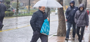 Eskişehir'de beklenen yağmur geldi