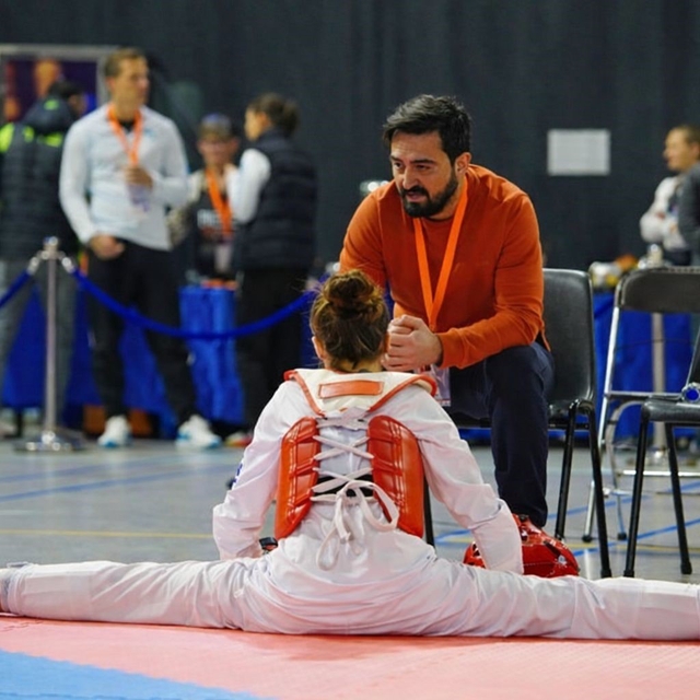 AGM Spor Kulübü Taekwondo Antrenörü Ziya Cönge, milli takım görevinde
