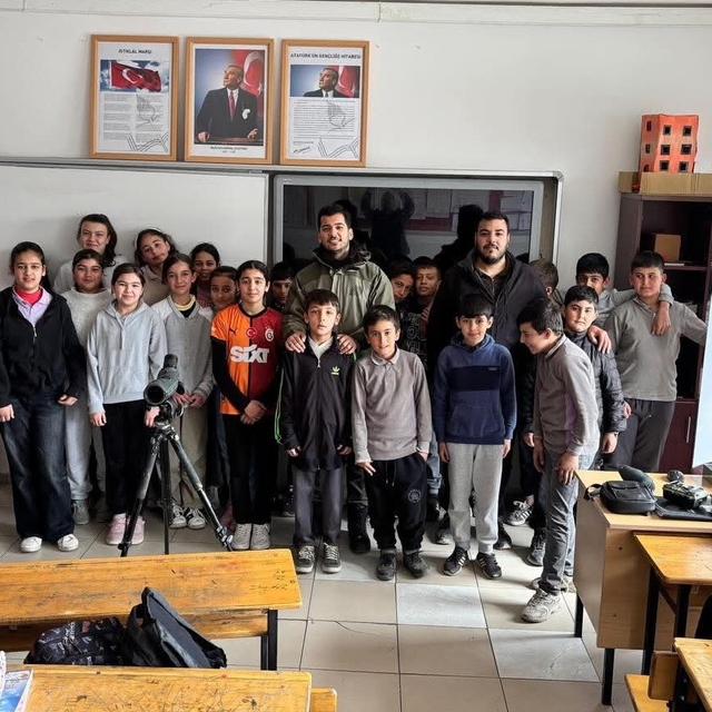 Gölbaşı'nda öğrencilere doğa koruma eğitimi verildi