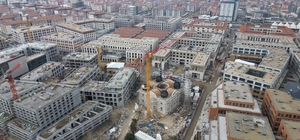 Başkan Taşkın, Akpınar Çarşı Merkezi'nde incelemelerde bulundu