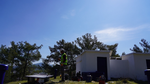 Muğla genelindeki içme suyu depolarında tadilat çalışması