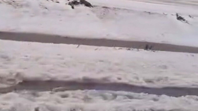 Muğla'da dolu yağışı