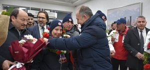 Meşaleler Dadaşların özel gururları için yandı