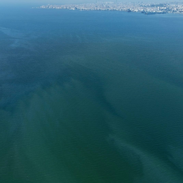 İzmir Körfezi'nde yine dış kaynaklı kirlilik alarmı