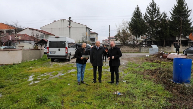 Hamidiye ve Tokuşlara mahalle konağı
Başkan Özlü'den saha incelemesi